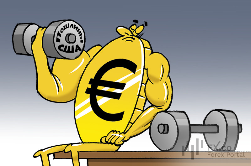 Чем громче трансатлантический спор, тем спокойнее евро