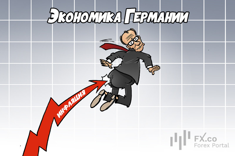 Инфляция в Германии ускорилась до 2,1% на фоне роста цен на продовольствие