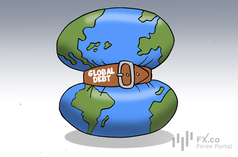 Global debt hits record high of $348.3 trillion