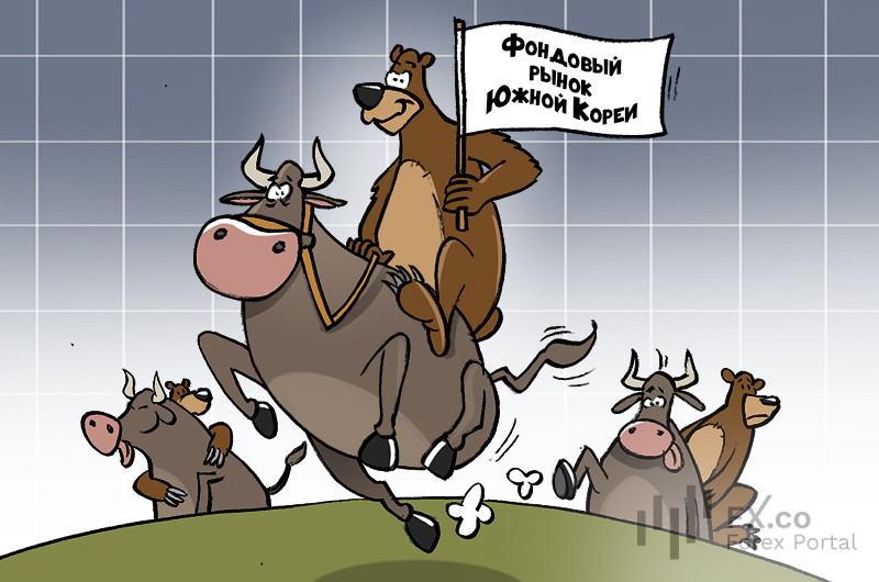 Фондовый рынок Южной Кореи обогнал Францию и Германию