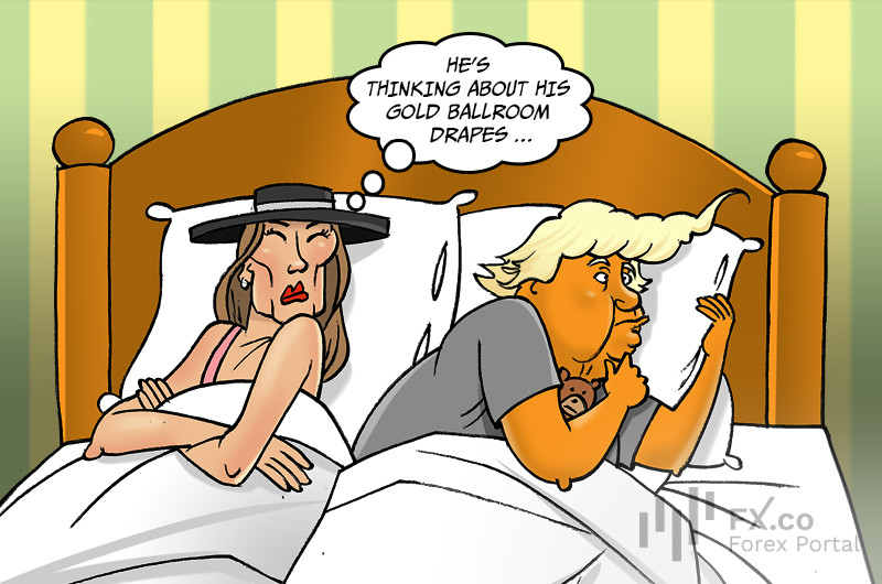 Trump boasts about gold curtains during military award ceremony