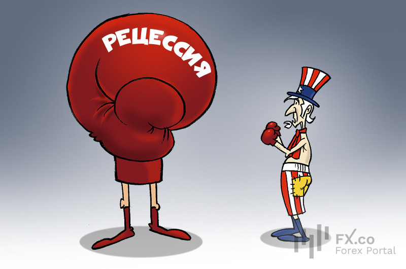 Нефтяной шок и слабый рынок труда грозят рецессией в американской экономике