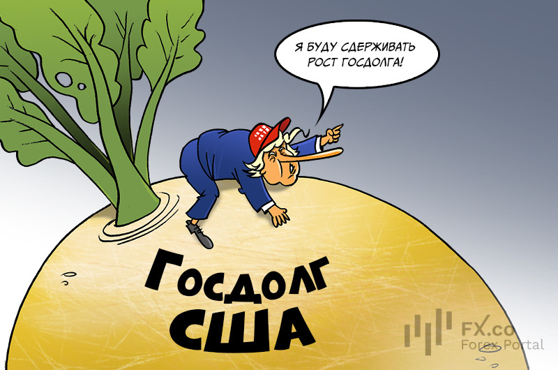 Совокупный государственный долг США достиг рекордных 39 триллионов долларов