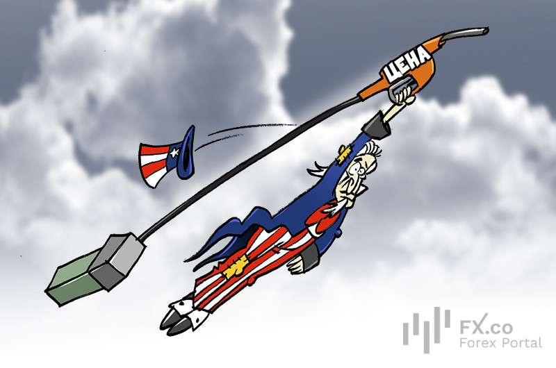 Средняя цена бензина в США превысила исторический порог в 4 доллара за галлон