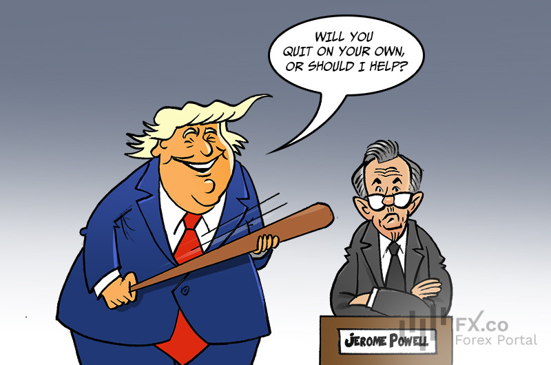 Donald Trump threatens to fire Fed Chair Jerome Powell