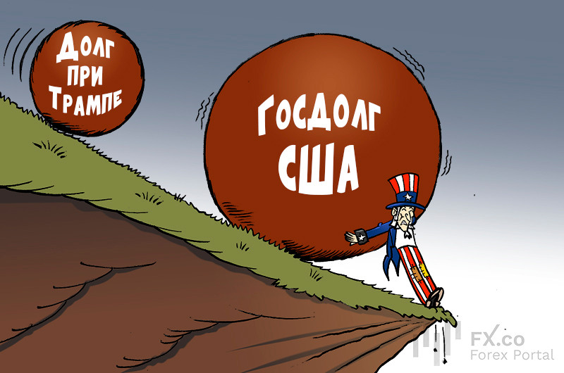 Госдолг США достиг $39,2 трлн из-за военного конфликта с Ираном