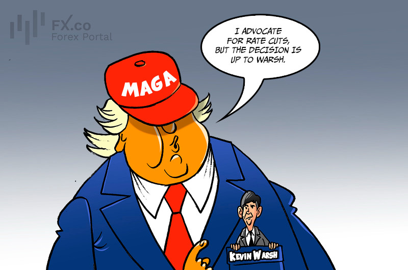 Trump leaves decision on rate cuts to Fed chair Kevin Warsh