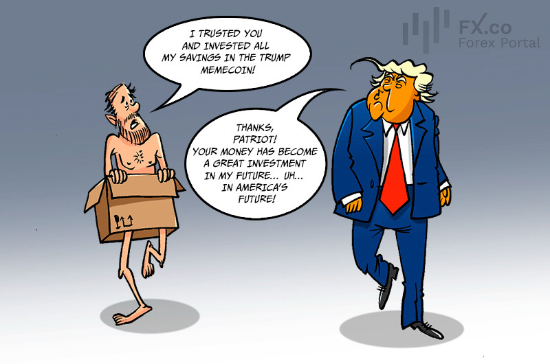 Trump's token plummets by 97%