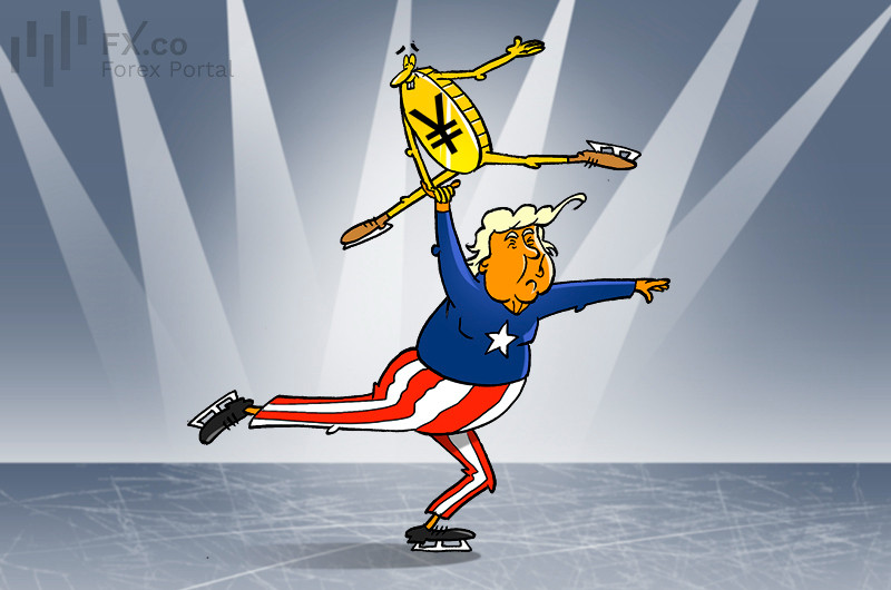 Дональд Трамп назвал участие США в скупке иены &laquo;актом дружбы&raquo; с Токио