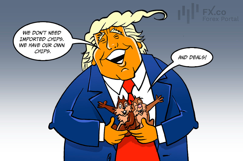 Trump vows to eliminate microchip imports as US builds largest semiconductor plants