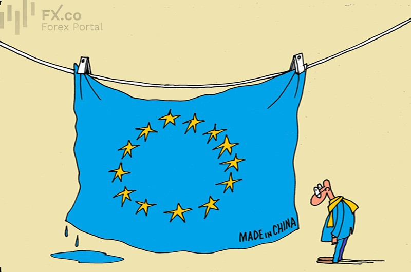 Европа теряет миллиард евро в день, но гордо грозит Пекину пошлинами