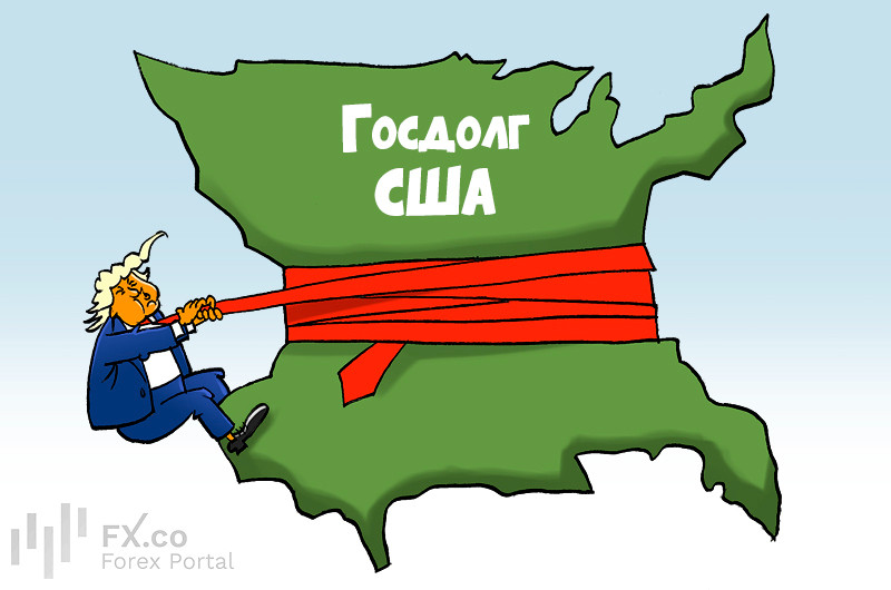 МВФ назвали иллюзией попытки США решить проблему госдолга за счет роста ВВП