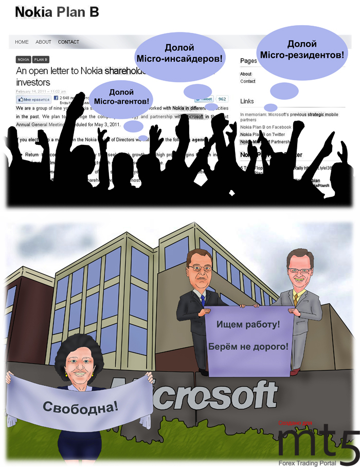 Nokia и Windows Phone: акционеры резко против