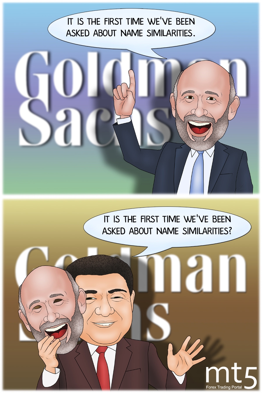 Fake Goldman Sachs appears in China