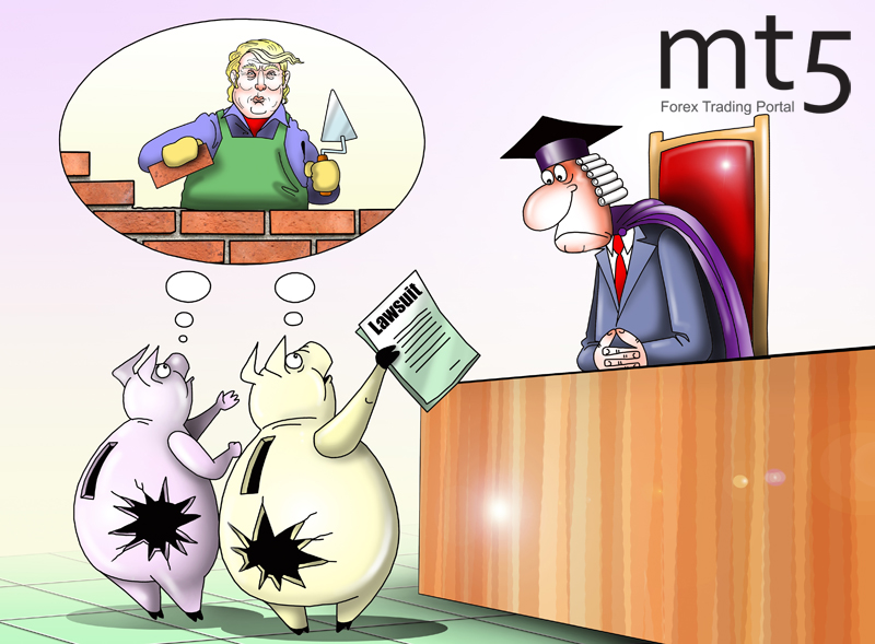 الولايات الأمريكية تقاضي ترامب على الجدار الحدودي