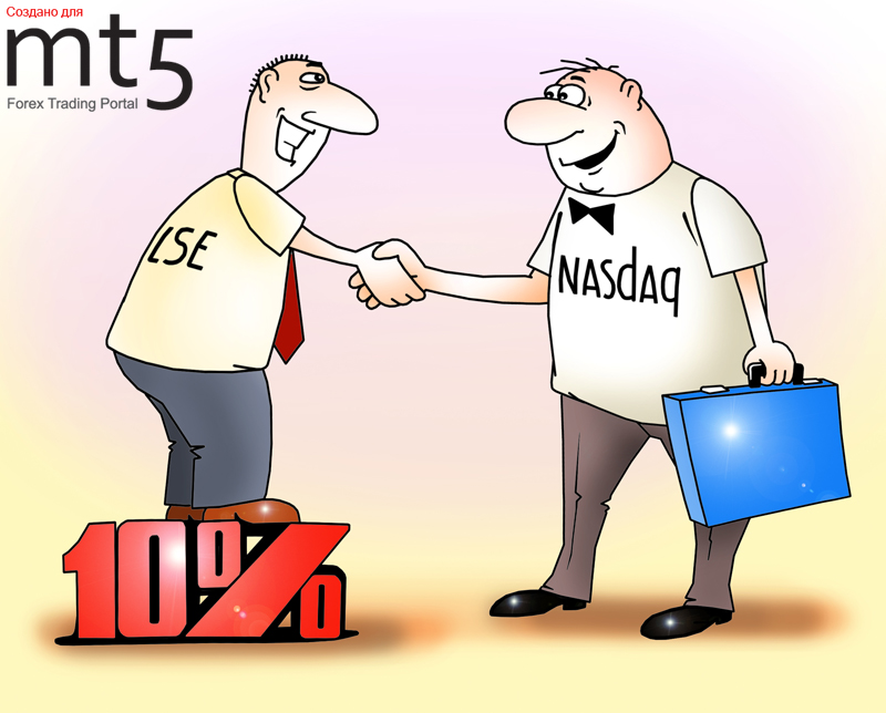 Акции Лондонской биржи подорожали на 10 процентов