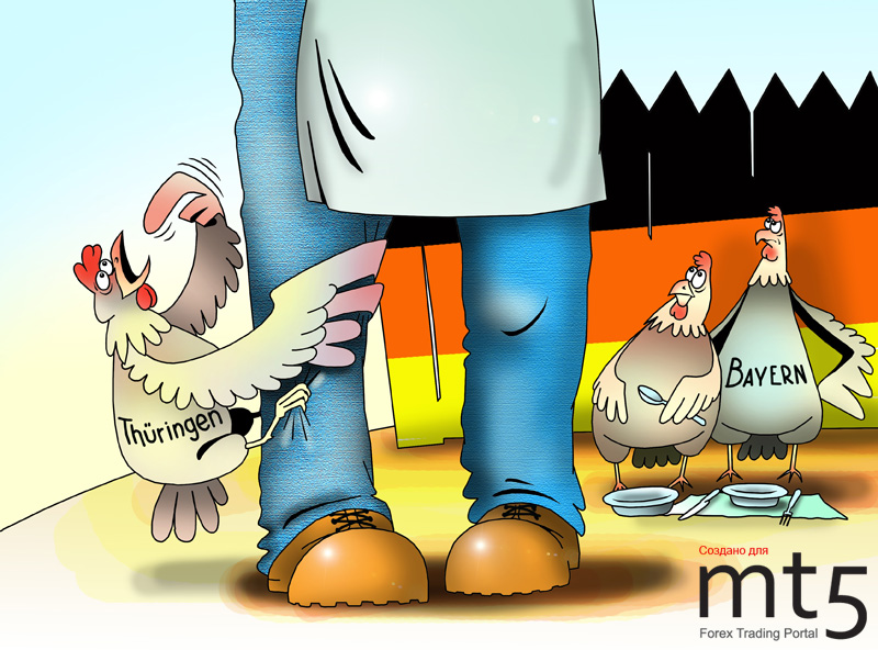 Восточная Германия потребовала от властей триллион евро