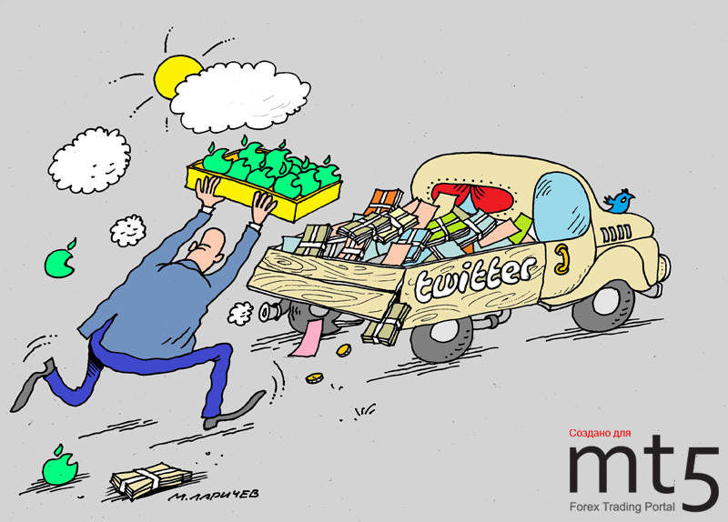 СМИ узнали о желании Apple вложиться в Twitter