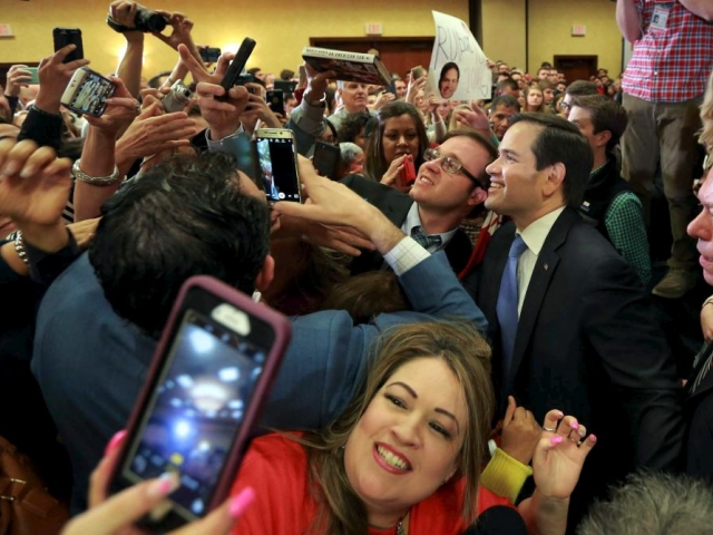 Selfies for votes: politicians taking pictures with their supporters