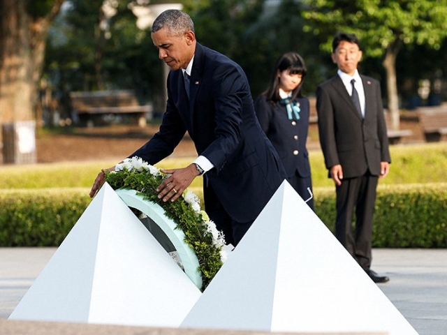 Место скорби: президент США в Хиросиме