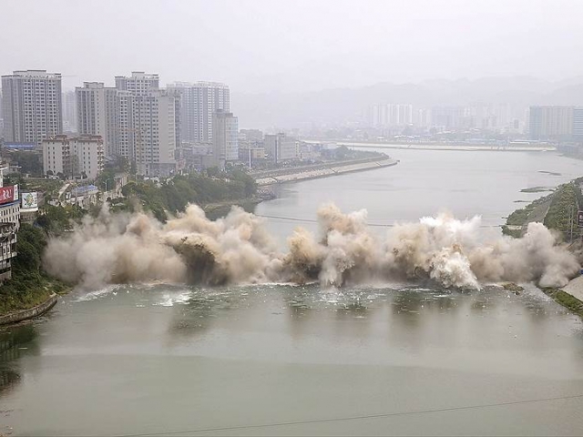 Destructive measures: controlled explosions in China