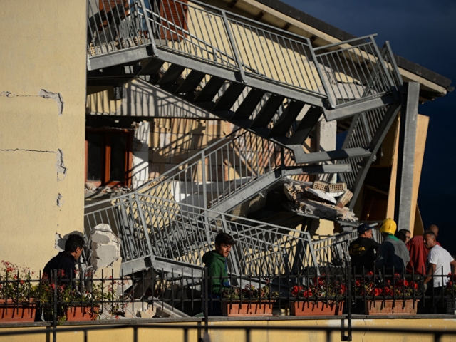 В Италии произошло мощное землетрясение
