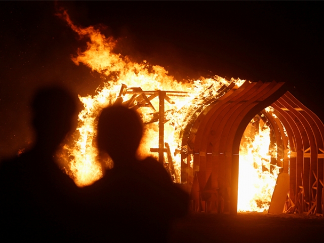 Burning Man Festival in Nevada ends 