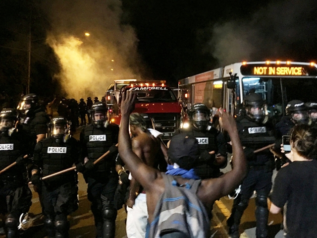 African-Americans against US police