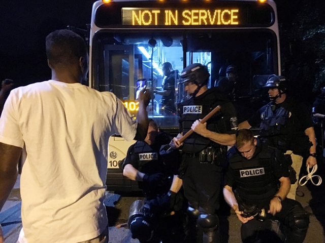 African-Americans against US police