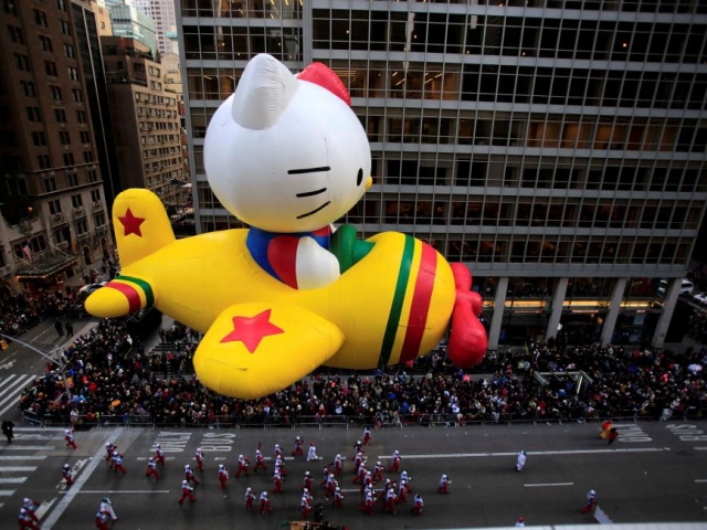 Macy's Thanksgiving Parade: United States celebrate 'turkey day'