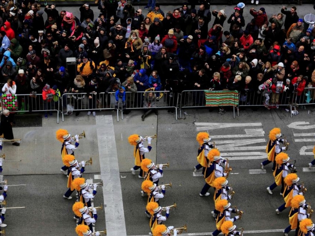 Macy's Thanksgiving Parade: United States celebrate 'turkey day'