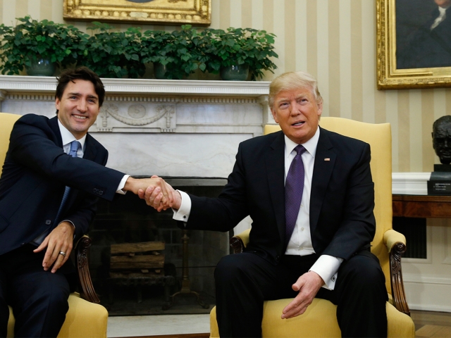 Трамп и Трюдо провели первую официальную встречу