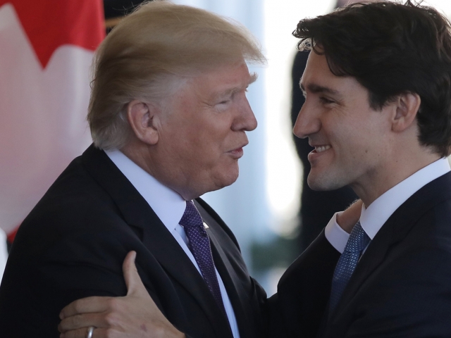Trump and Trudeau held the first official meeting