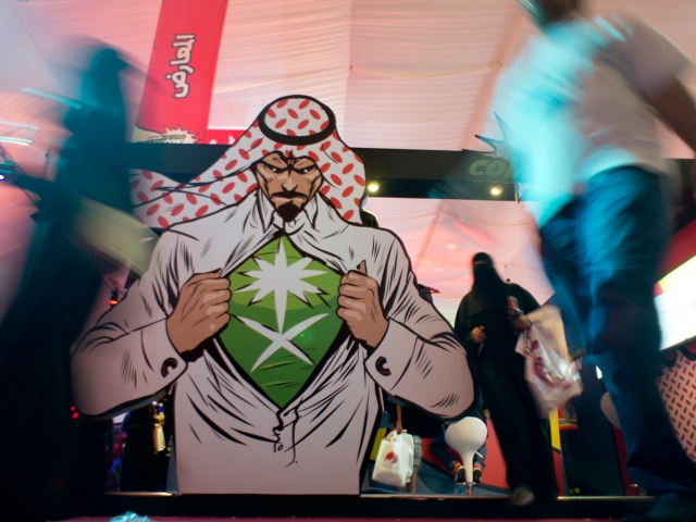 Comic Con takes place in Saudi Arabia 