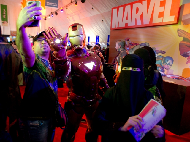 Comic Con takes place in Saudi Arabia 