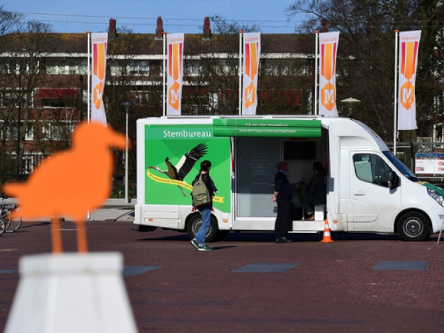 Elections in Holland: unusual places for voting