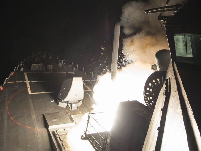 Сирия под ударом: CША запустили 59 ракет