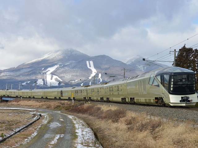 Japan has launched a "five-star" train for wealthy travelers