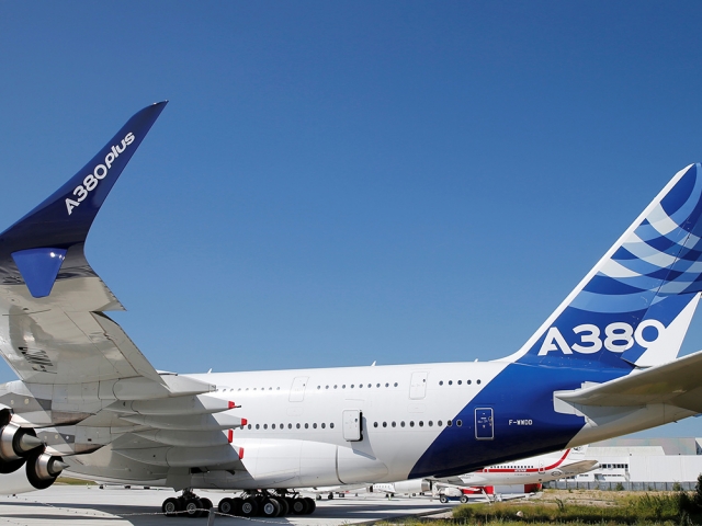 Airbus introduced a new version of the largest passenger aircraft