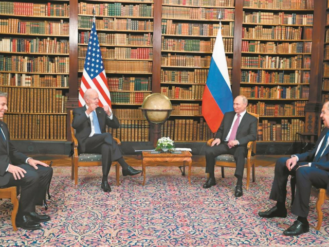 Встреча года: Путин и Байден поговорили тет-а-тет