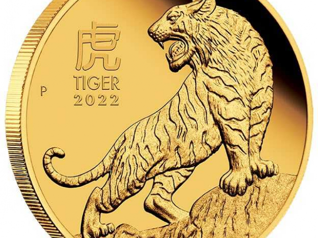 เหรียญทองและเงินแปลกใหม่ที่เป็นสัญลักษณ์ปี 2022