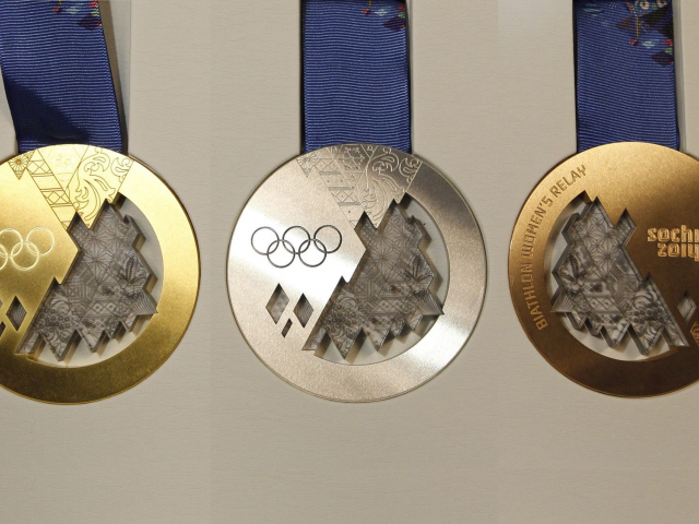 Unikátní olympijské medaile