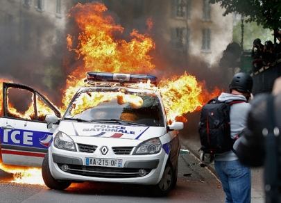 Французские протесты против трудовой реформы не стихают 