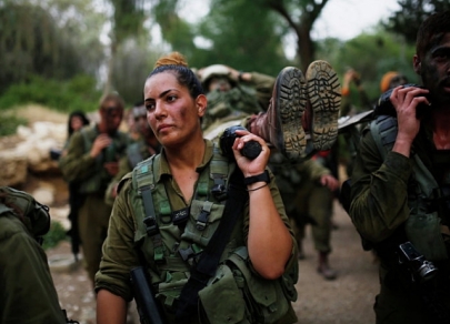 Армейские красавицы Израиля