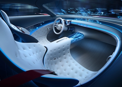 Coupe of the future by Mercedes-Benz