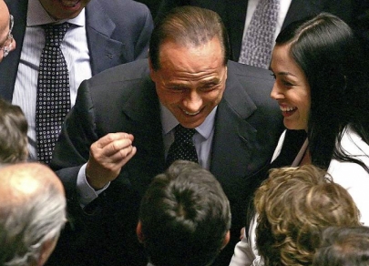 Silvio Berlusconi is celebrating his anniversary