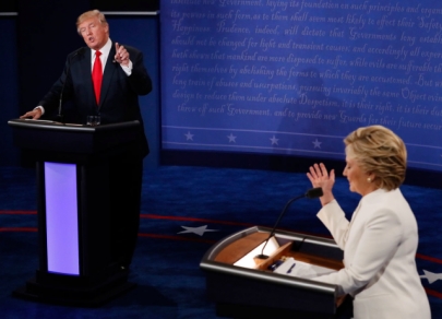 Трамп и Клинтон провели финальные дебаты