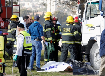 One more lorry attack: vehicle ploughs into soldiers in Israel