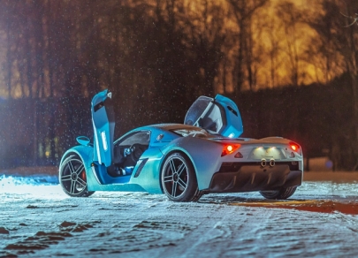 Unique Russian sports car Marussia B1