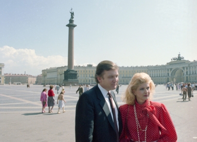 Young Trump and his visit to the USSR